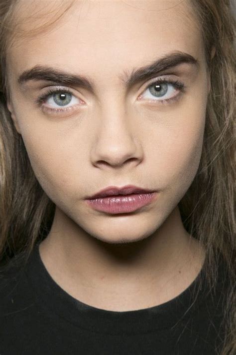 Perfect Eyebrows Face Expressions Cara Delevingne Real Beauty Woman