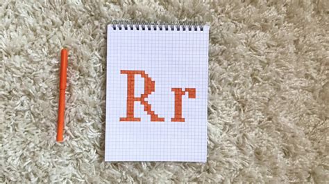 How To Draw The Letter R Pixel Art Step By Step Youtube