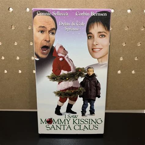 I Saw Mommy Kissing Santa Claus Vhs 2001 Staring Corbin Bernsen And Connie 7 95 Picclick