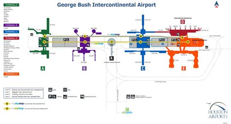 George Bush Intercontinentalhouston Airport Iah Pet Relief Areas