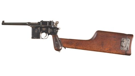 Von Lengerke And Detmold Marked Mauser Broomhandle Pistol