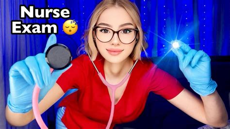 ASMR Nurse Exam In BED Full Body Exam Medical Roleplay ASMR For Sleep Personal Attention