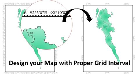 How To Add Grid System In A Interactive Map In Arcmap Degree Minute