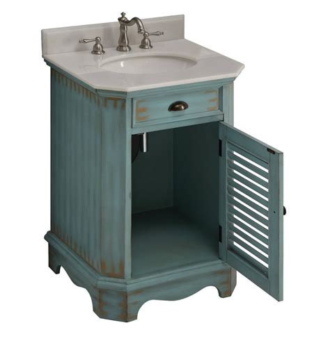 Add style and functionality to your bathroom with a bathroom vanity. 24 inch Bathroom Vanity Cottage Coastal Beach Style ...