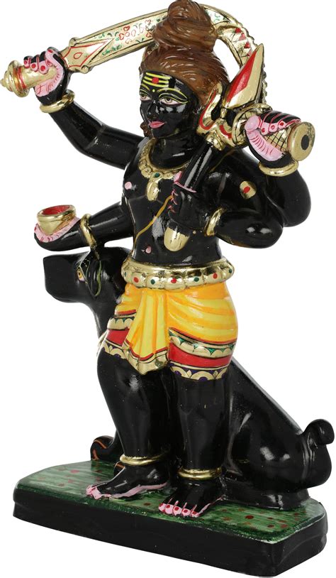 Bhairava With His Mount Shwan Dog