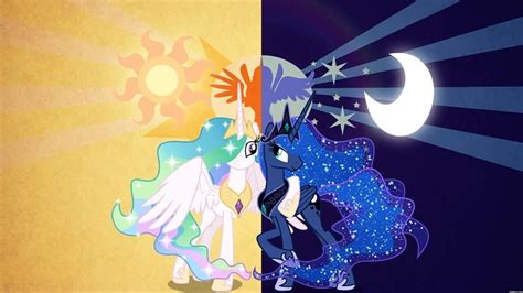 My Little Pony Princess Celestia And Princess Luna Wallpaper Malaygatti
