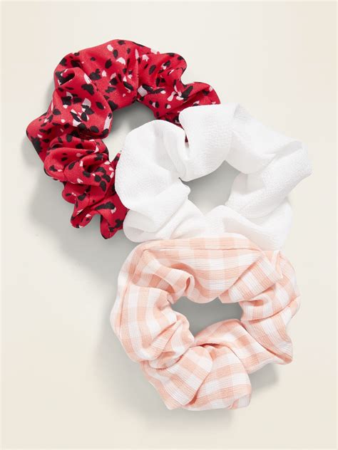 Hair Scrunchie 3 Pack For Women Old Navy