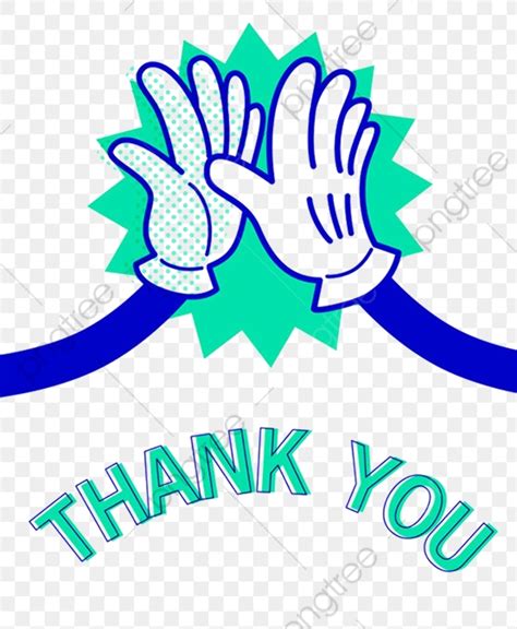 Download High Quality Thank You Clipart Blue Transparent Png Images