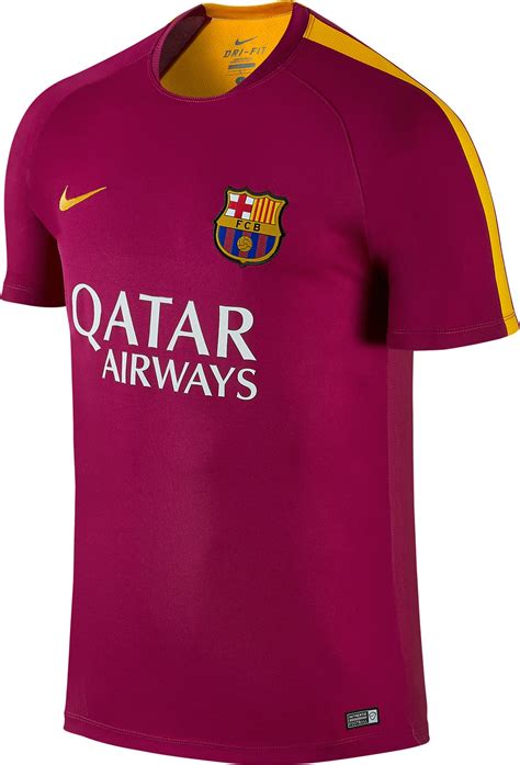 Fc Barcelona 2016 Training And Pre Match Shirts Launched Footy Headlines