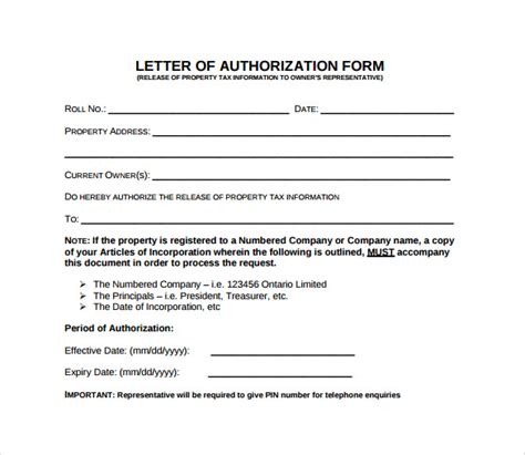 Given samples and templates are meant to help you in writing authorization letter to let someone sign documents on behalf of somebody else. FREE 8+ Sample Letter of Authorization Form Examples in ...