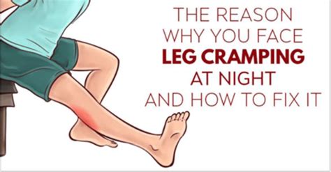Here Is How To Prevent Night Time Leg Cramping Leg Cramps At Night