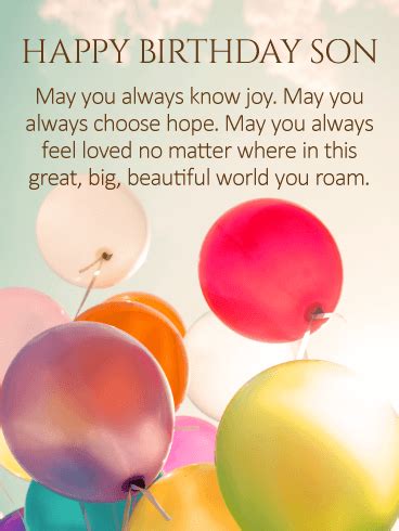 You yell at times and you lose your mind. May You Always Know Joy - Happy Birthday Wishes Card for ...