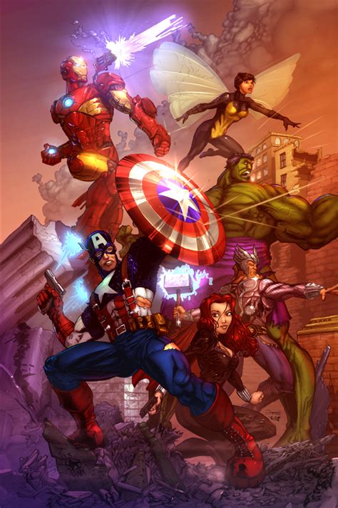 Avengers Assembled By Cehnot On Deviantart