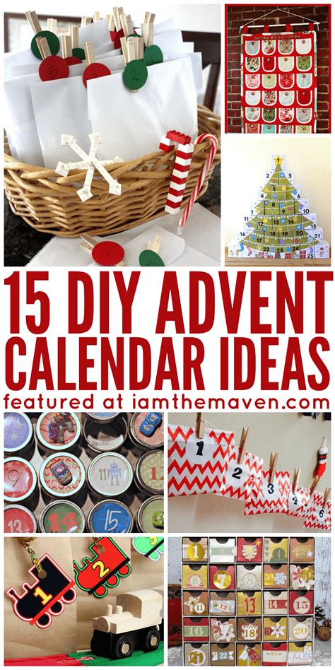 An advent calendar doesn't just have to be for christmas. The BEST DIY Advent Calendar Ideas | I am the Maven®