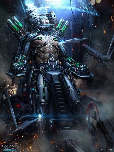 The Cyborg Fribly Cyborgs Art Futuristic Art Sci Fi Concept Art