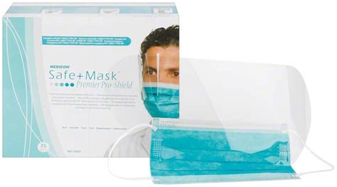 Купити Маска медична Safemask Pro Shied Medicom з захисним екраном