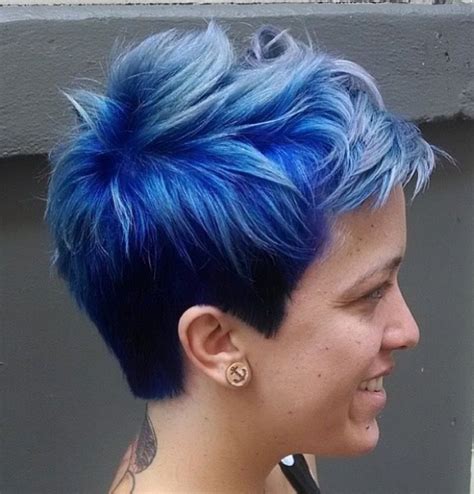 Pin By Jessica Lavine On Hair For It Galaxy Hair Color Blue Ombre