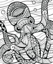 Octopus christmas coloring page adult color holidays beach inside. zentangle-mandala-octopus-coloring-page | Animal coloring ...