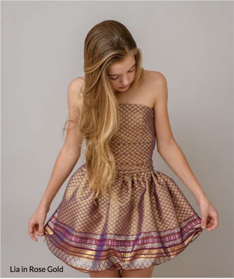 LIA In 2021 Dresses For Tweens Party Dress Teens Brocade Dresses