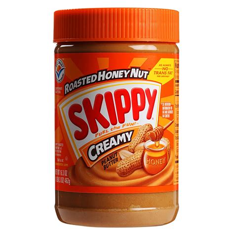 Skippy Roasted Honey Nut Creamy Peanut Butter 462g Presentpresenttips