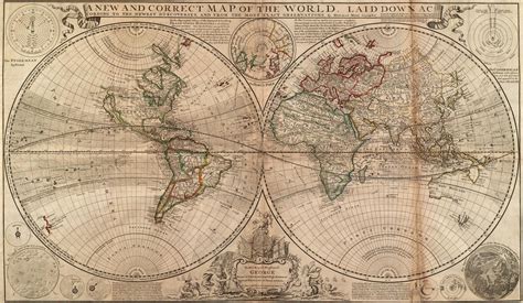 S Vikas World Map 18th Century