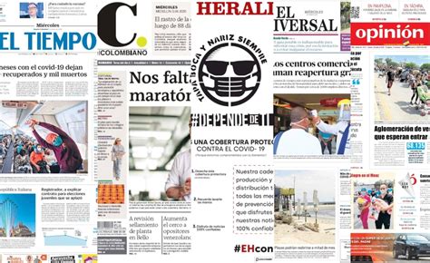 Conozca Las Portadas De Algunos Periódicos Digitales En El País