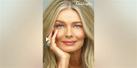 Paulina Porizkova Shares Unretouched Picture Of Herself Posing Nude
