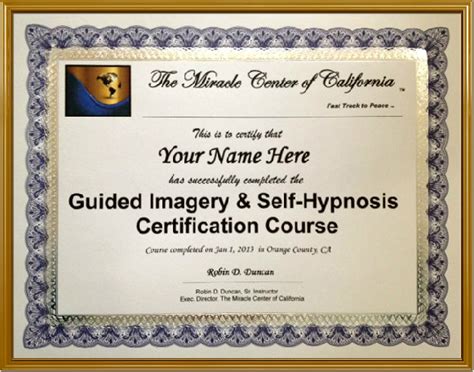Guided Imagery And Self Hypnosis