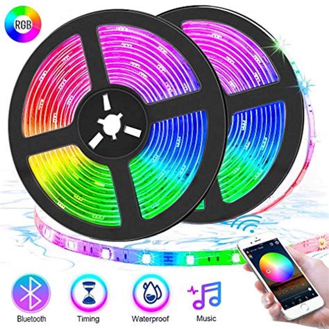 Bluetooth Led Lights Strips 328ft With App Control Music Sync