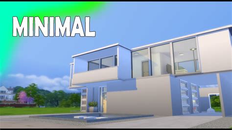 The Sims 4 Minimalist House Design Modern Design