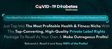 Plr Covid 19 Diabetes Wellness Review Oto Upsell By Firelaunchers