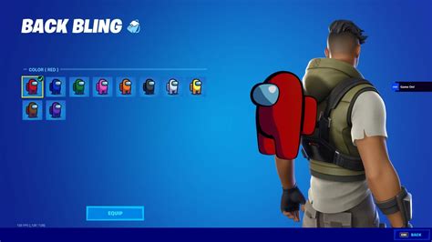 Fortnite X Among Us Crewmate Back Blings And Distraction Emote Leaked Fortnite Insider