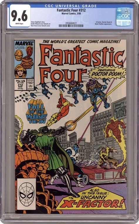 Fantastic Four 1961 1st Series 312 Cgc 96