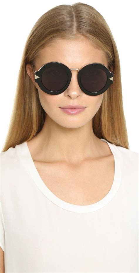 Karen Walker Special Fit Maze Sunglasses Sunglasses Round Sunglass