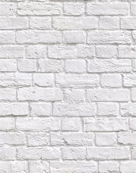 Soft White Bricks Wallpaper From Kemra Boutique Wallpapers Made By