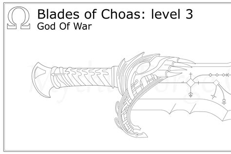 God Of War Blades Of Chaos 2018 Plan De Nivel 3 Etsy España