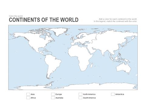 10 Best Blank World Maps Printable Printableecom Outline Map Of The Images