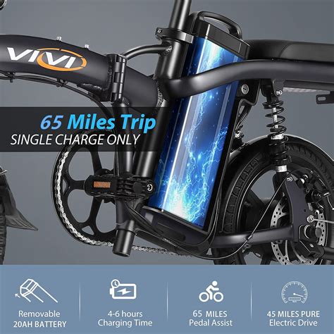 Buy Vivi Folding Electric Bike With 350w Motor 48v 20ah 36v104ah