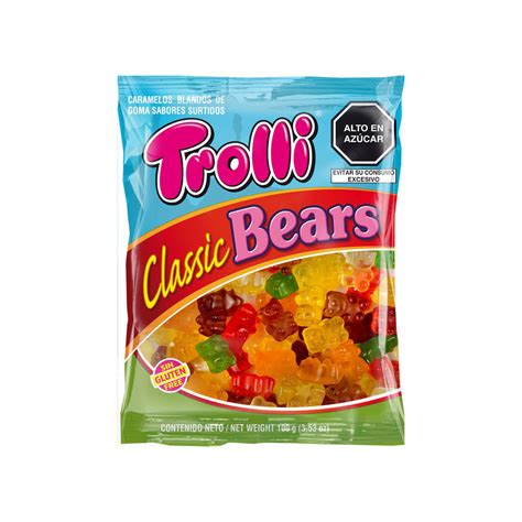Trolli Classic Bears Gummi Candy Halal Certified 100g