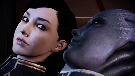 Mass Effect 3 Liara Romance Scene