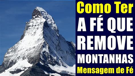 A Fe Remove Montanha