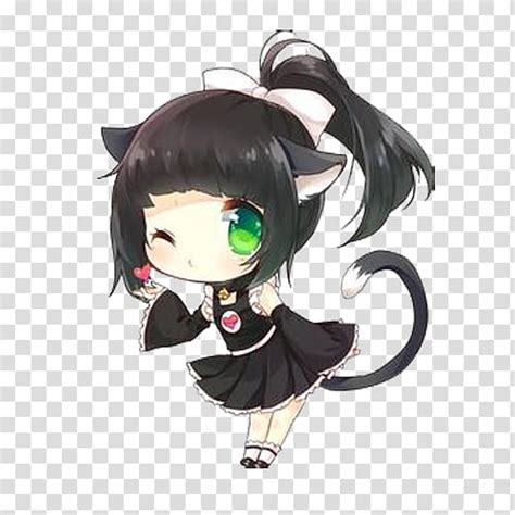 view chibi cute anime cat girls pictures