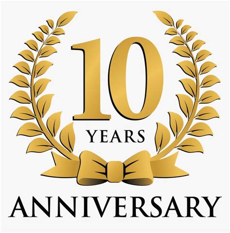 Tadelakt 10 Year Anniversary Hd Images Free Png 10 Years Keep Calm