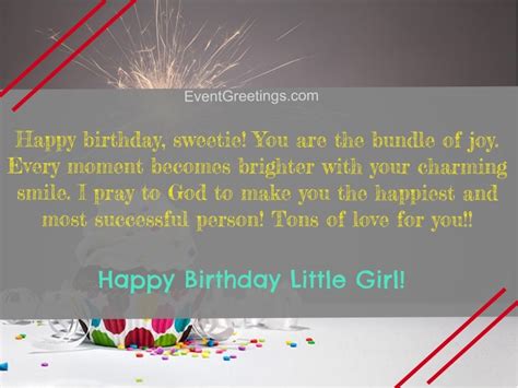 35 Cute Happy Birthday Little Girl Wishes To Make Her Special