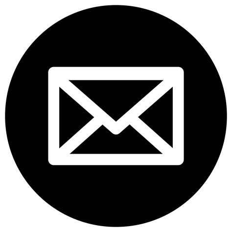 Email Icon White Transparent At