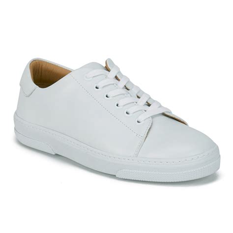 Apc Womens Steffi Leather Tennis Shoes White Free Uk Delivery