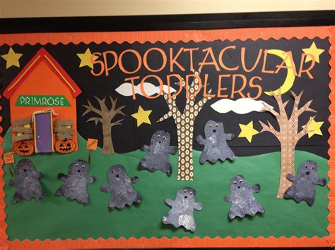 Halloween Bulletin Board Spooktacular Toddlersadd Different