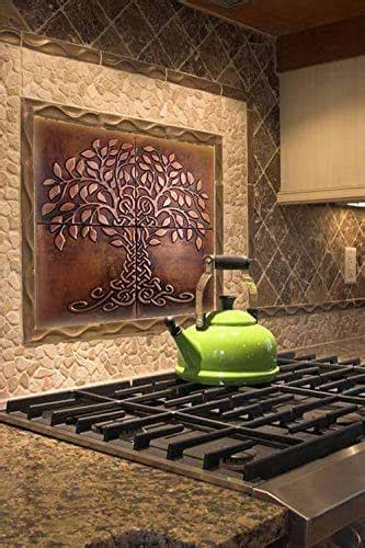 Copper Tiles For Your Kitchen Backsplash Set Of 4 Handmade