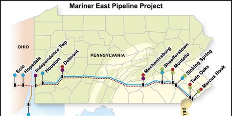 Sunoco Lps Mariner East 2 Ngl Pipeline Now Online Marcellus