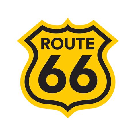 Printed Vinyl Route 66 Us Stickers Factory